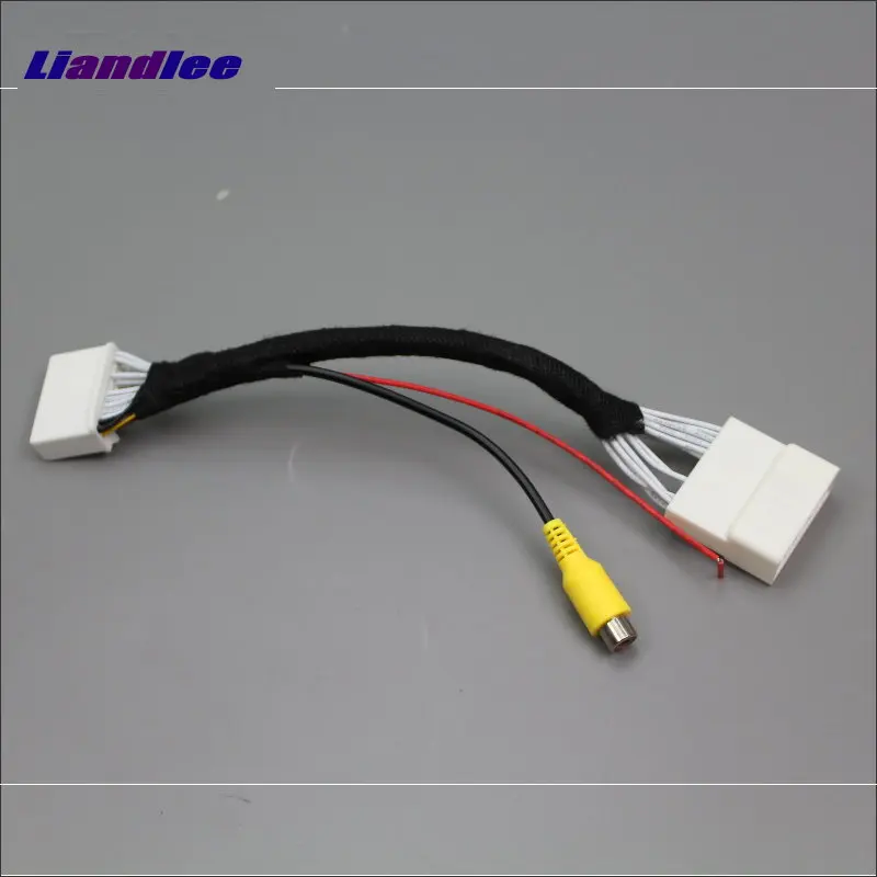 

Liandlee Original Video Input Switch RCA Adapter Connector Wire Cable For Toyota Yaris / Scion iA 2013~2017 Rear View Camera