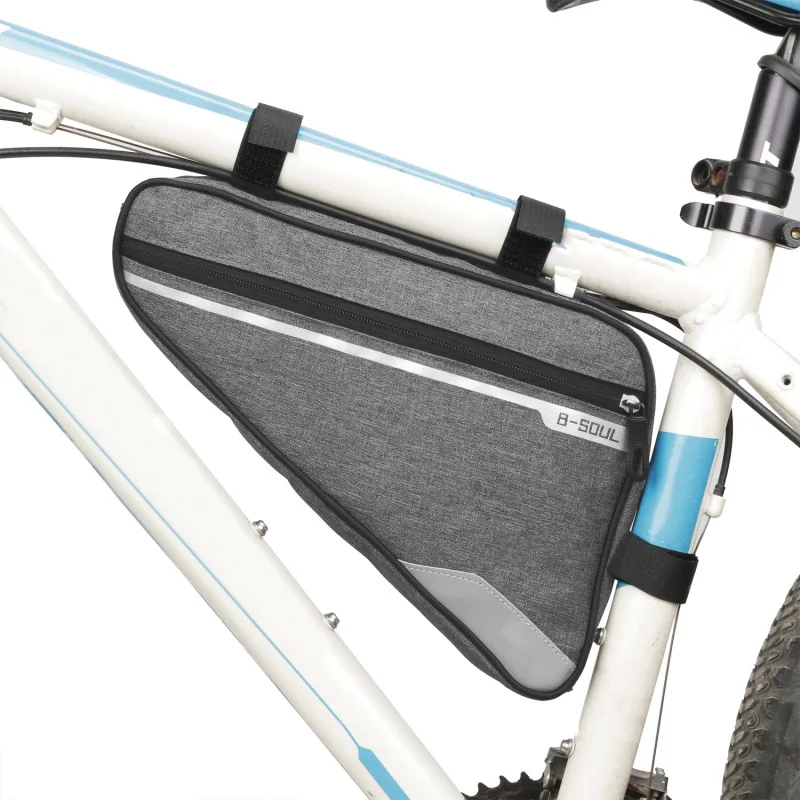 

Mountain Bike Front Tube Frame Bag Triangle Polyester Waterproof Quick Detach Phone Case Outdoor Cycling Bags