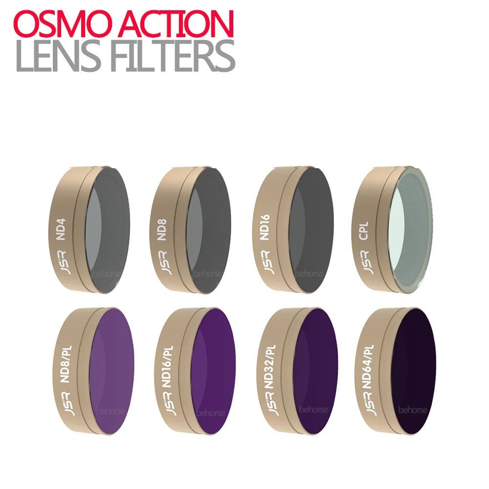 

DJI OSMO ACTION Camera Lens Filter Sets CPL UV STAR ND4/8/16/32 ND8/16/32/64-PL Camera Filter for DJI Action Camera Accessories
