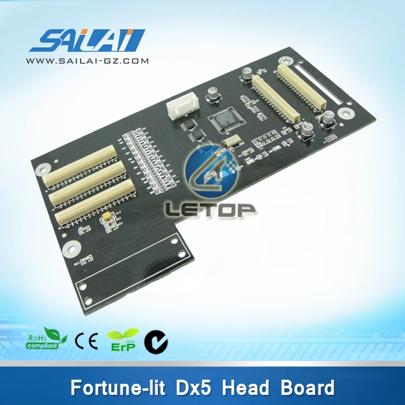 

carriage plate fortune lit head board with dx5 printhead