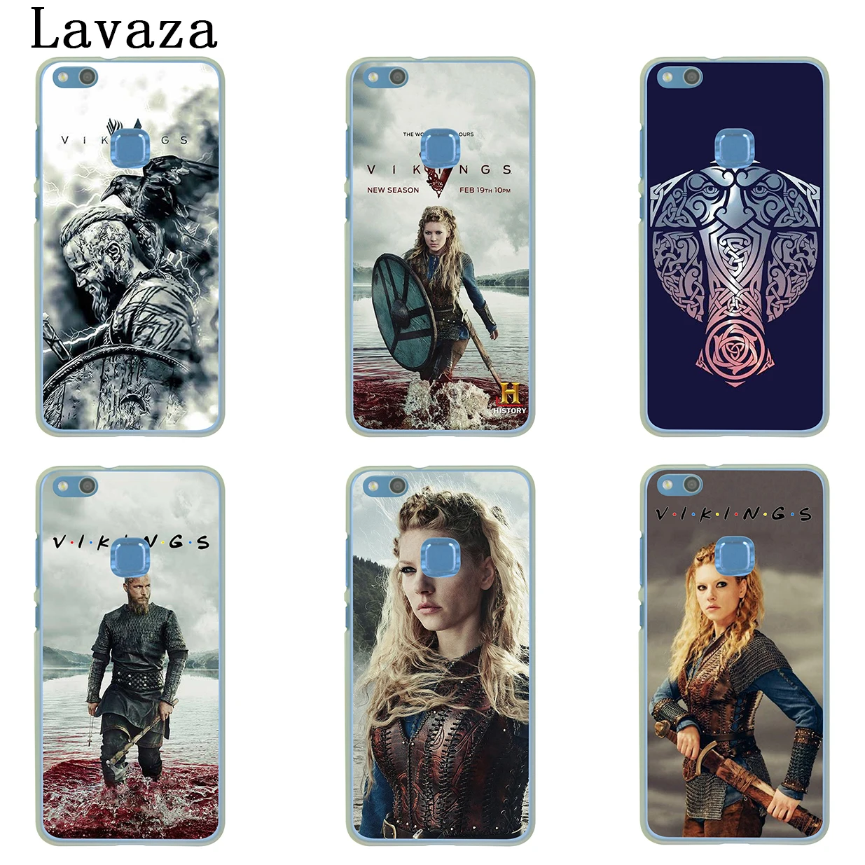 Модный чехол для телефона Lavaza vikings serie 4 Huawei Y9 Y7 Prime 2019 2018 Honor 20 10 8A 8X 8 9X 9 Lite 7C 7X 7A Pro|phone