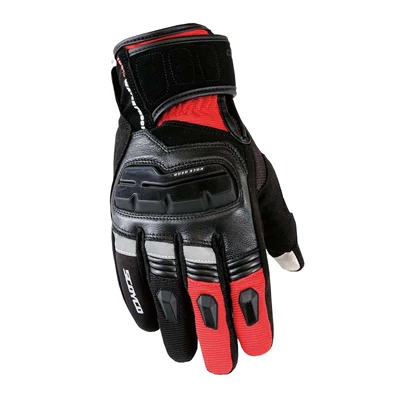 Мотоцикл перчатки Scoyco M-17B сенсорный Guantes защитный Велоспорт гонки Прихватки для мангала - Цвет: Красный