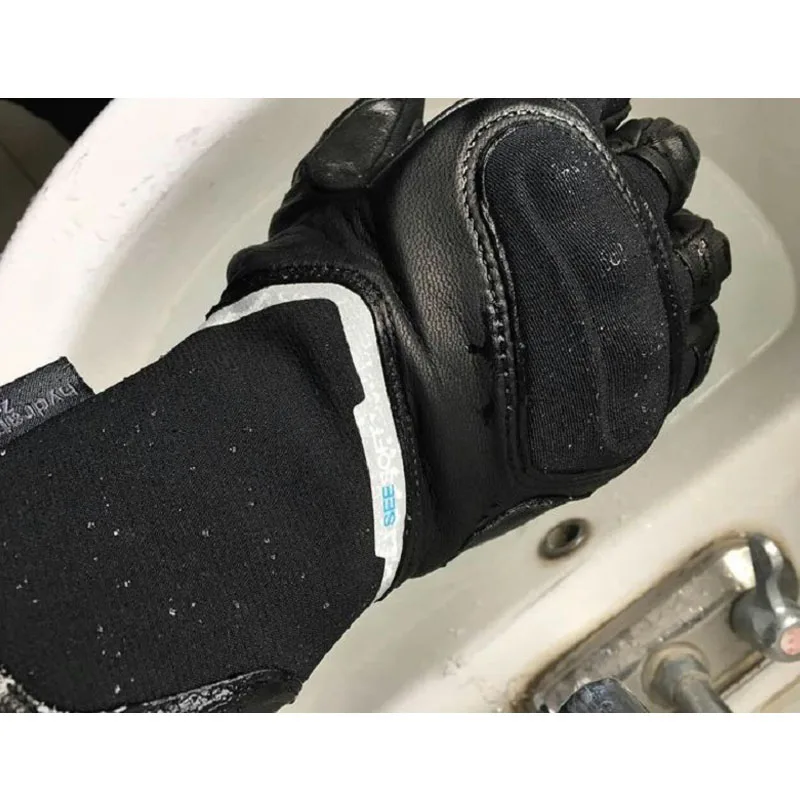 

2018 Winter New Warm Waterproof REV'IT! Summit 2 H2O Motorcycle Gloves REVIT Leather Motorbike Glove windproof Touch screen