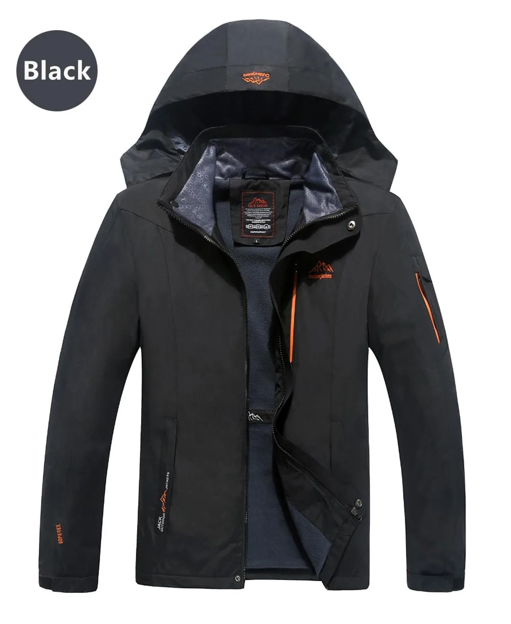 Мужская куртка TANG на весну и осень, качественная, брендовая, водонепроницаемая, ветрозащитная куртка, пальто для туризма, мужская куртка, Размер 6XL 7XL 8XL