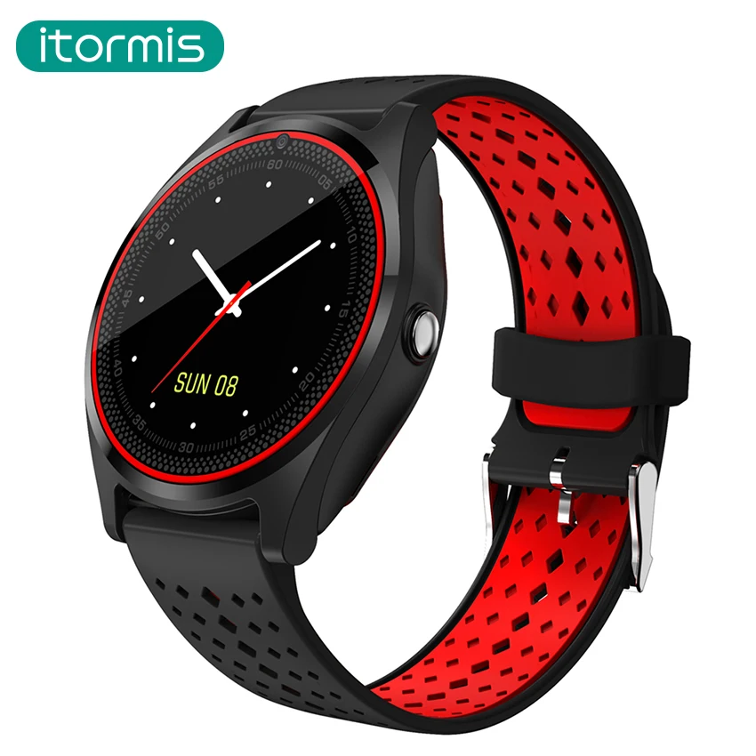 

itormis Bluetooth Smart Watch Phone Smartwatch Sport SIM Card with Color Screen Camera BT Message Pedometer PK A1 GT08 DZ09 Q18
