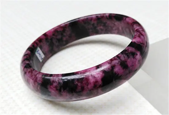 

New Chinese Xiuyan Yu Natural RED Serpentine Jade Jade Bracelet 61MM a 5.19