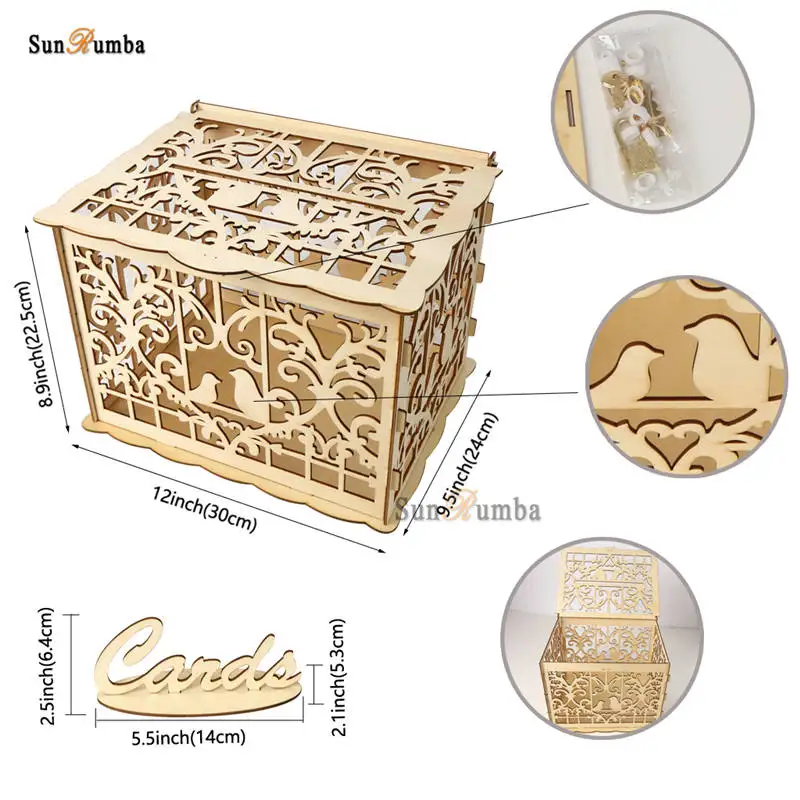 Wedding card box MUW-332-09