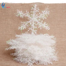 10 20 Packs White Snowflake Christmas Decortions For Home Christmas Tree Ornaments Holiday Festival Party Navidad