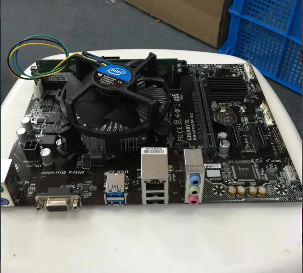 KcmsywjR Intel G4600 3 6 plus SSD 120G DDR4 4 Гб 2400 Гц H110M материнская плата комбинации пакетов|combiner| |
