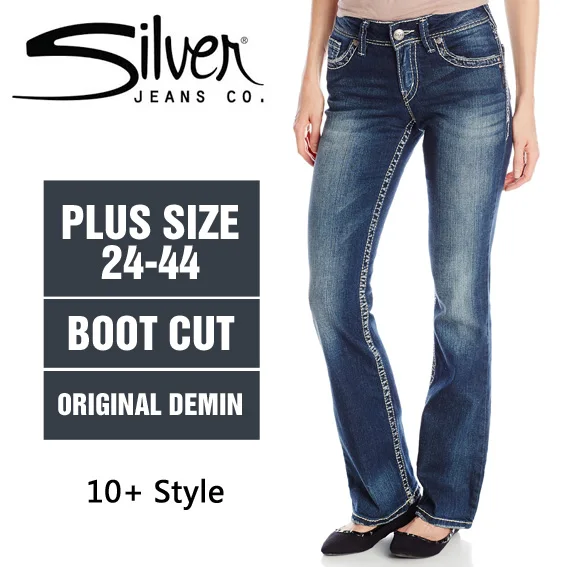 Popular Silver Jeans Women-Buy Cheap Silver Jeans Women lots from ...