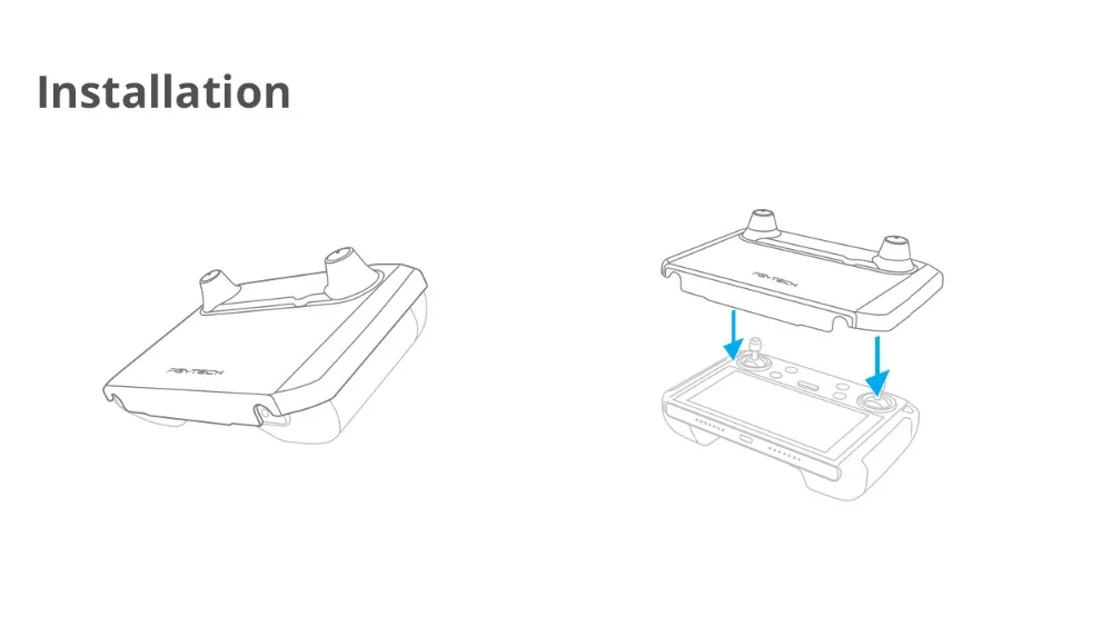 PGYTECH протектор для DJI Smart control ler пульт дистанционного управления для DJI Mavic 2 Пульт дистанционного управления с экраном