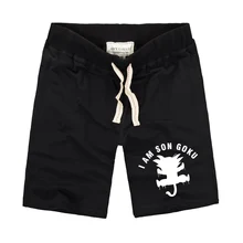 Amy Coulee Dragon Ball мужские короткие с принтом I AM SON GOKU повседневные аниме стильные персонажи дышащие летние пляжные шорты