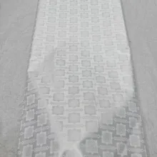 Белый Хлопковая одежда с вышивкой бассейна Риш gerzner наивысшего качества парча в Гвинейском стиле польские кружева для мужчин clothing5yards/лот