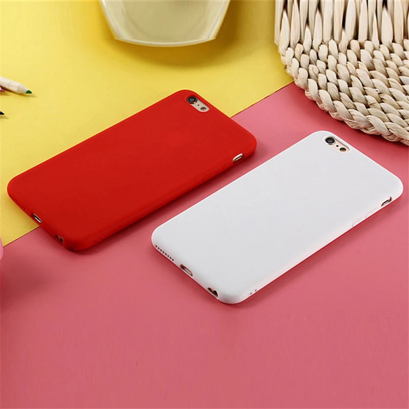 Матовые Силиконовые ТПУ чехлы ярких цветов для Xiaomi mi A2 Lite A1 A2 5x6X8 9 SE чехол для Red mi 6 Pro 4A 4X Note 4X4 5 5A Prime