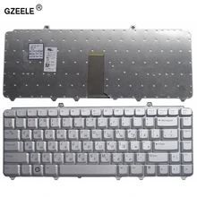 GZEELE Laptop Keyboard for Dell 1400 PP22L 1318 1545 PP29L 1520 1525 PP26L 1521 1526 500 PP14L PP41L M1530 RU RUSSIAN silver NEW