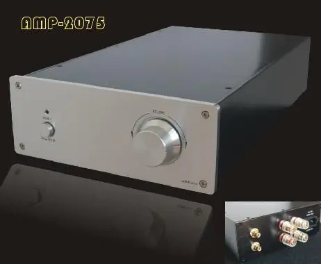 DIY amplifier case 200 75 336mm AMP 2075 Full aluminum Power amplifier chassis AMP case Enclosure headphone amp box PSU box DIY