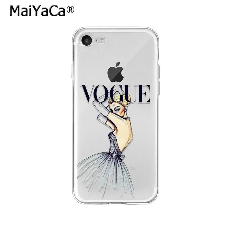 VOGUE girl Fashion illustration