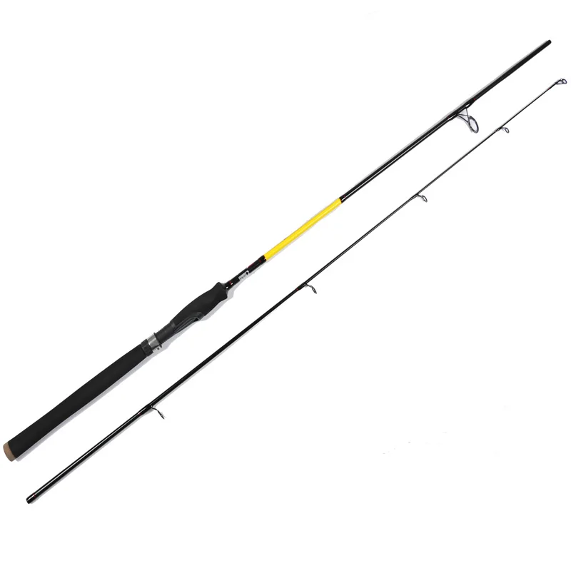 

2pcs/pack 2.1/2.4/2.7 carbon Fiber MH Power 2sections heavy spinning lure fishing rod