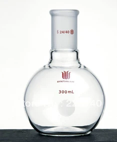 

Flask, Flat bottom, capacity:300ml, Joint:24/40