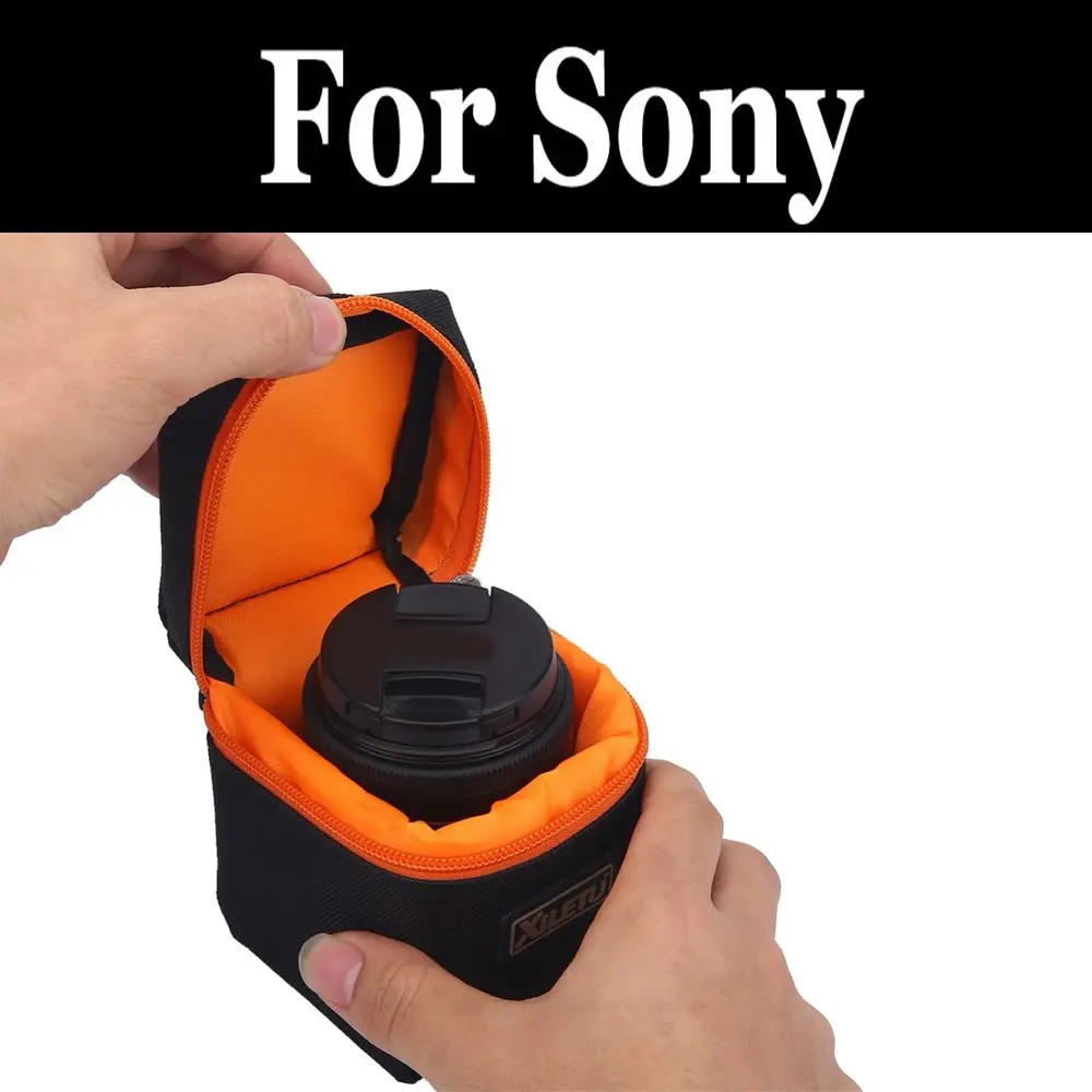 

Camera Lens Bag NSoft Protector Camera Case Pouch For sony Alpha DSLR A290 A390 A450 A560 A580 NEX 3 3N 5 5N 5R 5T 6 7 C3 F3