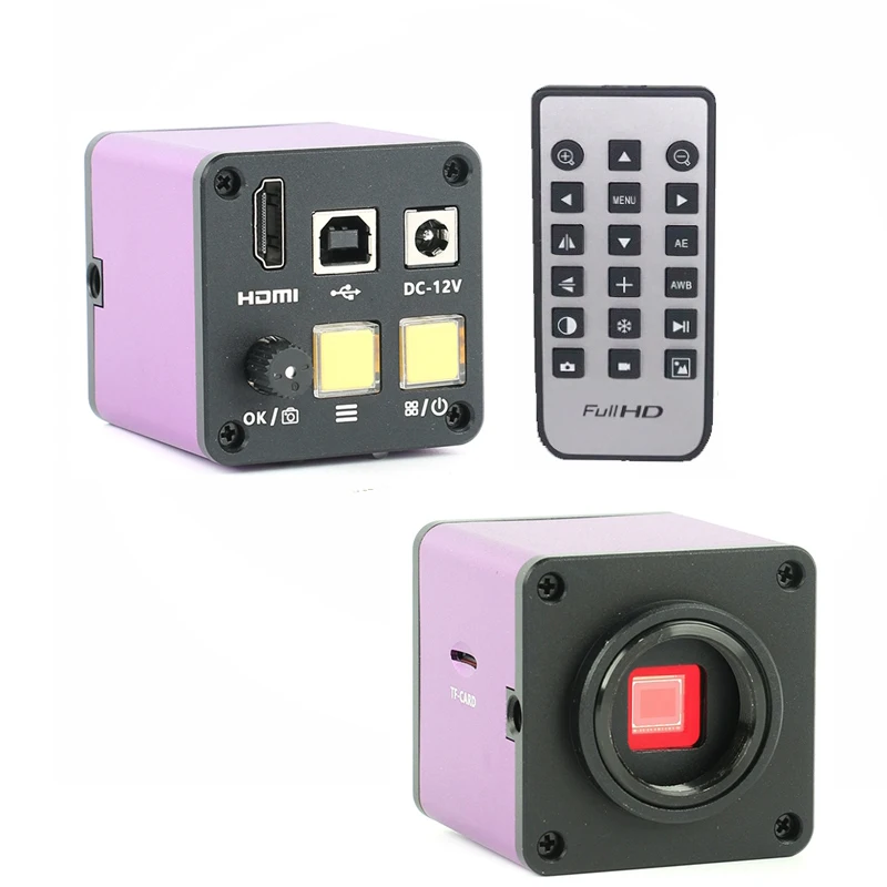 16MP микроскоп промышленный цифровой фотоаппарат assist 0.5X 2X объектив 3.5X 90X