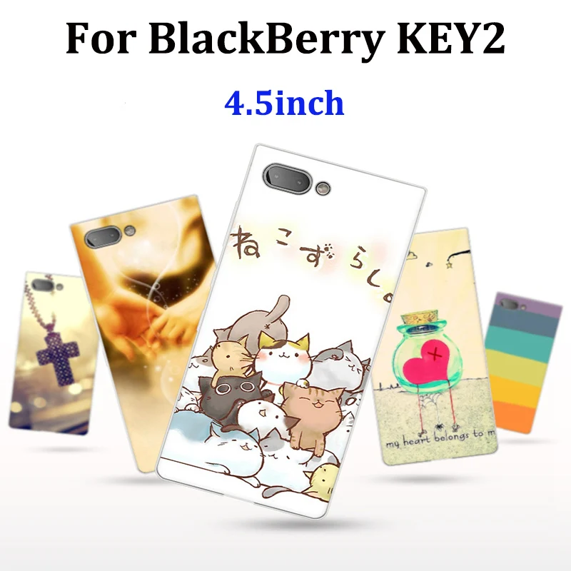 Чехол для BlackBerry KEY2, милый мультяшный мягкий чехол для телефона, для BlackBerry KEY 2, защитный чехол, BBF100-4, fundas capas coque