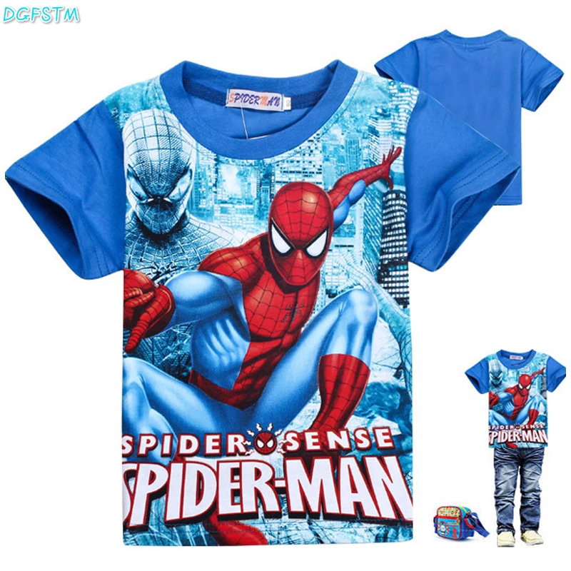 2017 футболка с коротким рукавом Детская Vaiana v Супермен фильмы печать одежда для мальчиков футболки для мальчиков детская одежда