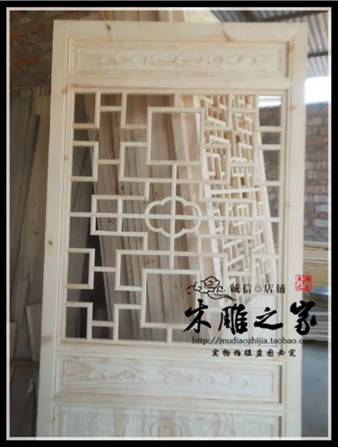 Online Shop Dongyang Wood Carving Wood Made Of Antique Chinese Style Dongyang wood carving wood made of antique Chinese style doors and Windows partition lattice entrance TV background wall elm - Online Shop Dongyang Wood Carving Wood Made Of Antique Chinese Style