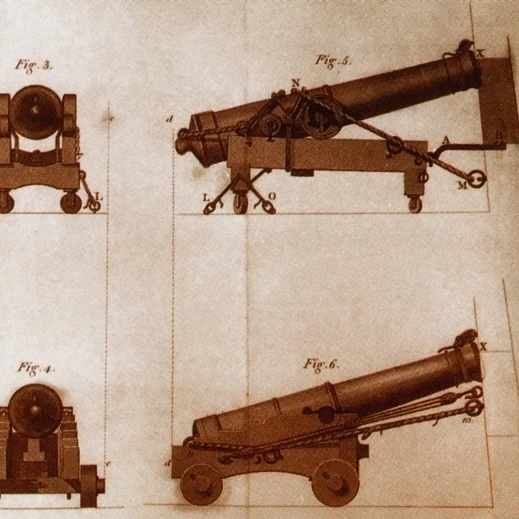 Diagrams of Canons Poster Print by Science Source (24 x 18)
