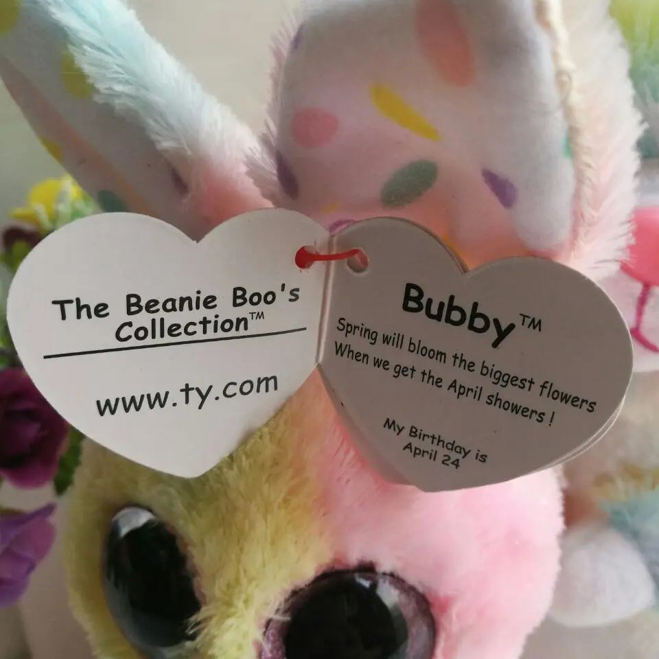 bubby the bunny beanie boo