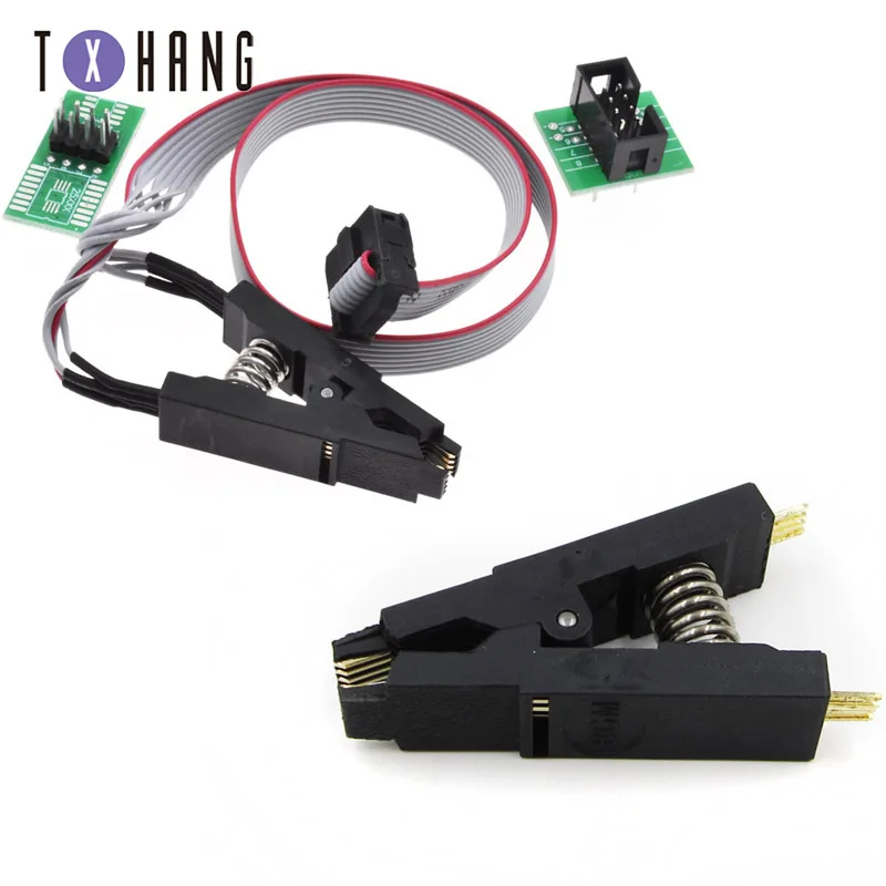 Обновленная версия SOIC8 SOP8 тестовый зажим для EEPROM 93CXX / 25CXX 24CXX программирование в