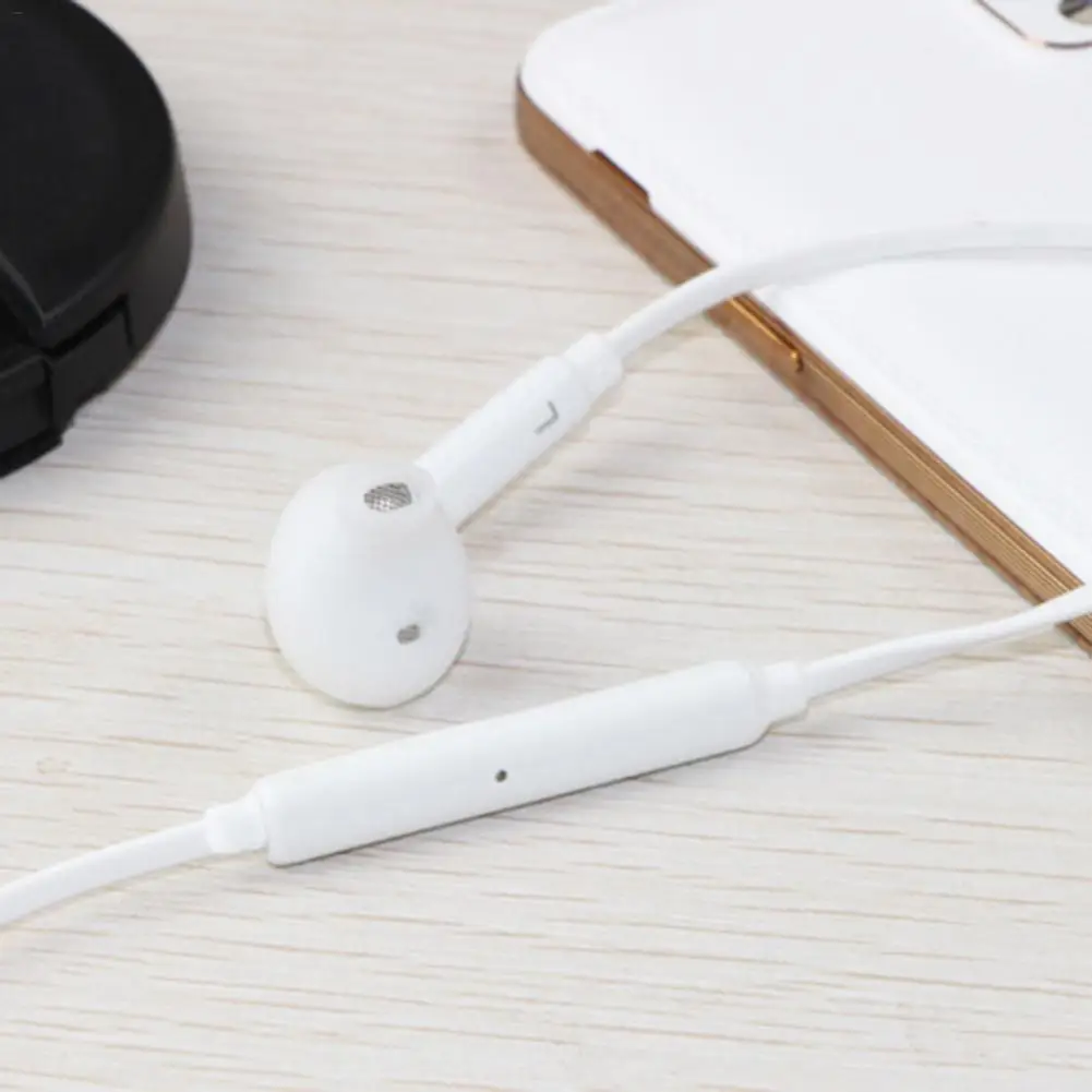 Проводные наушники 3 5 мм с басами микрофоном регулятор громкости для Iphone Xiaomi samsung