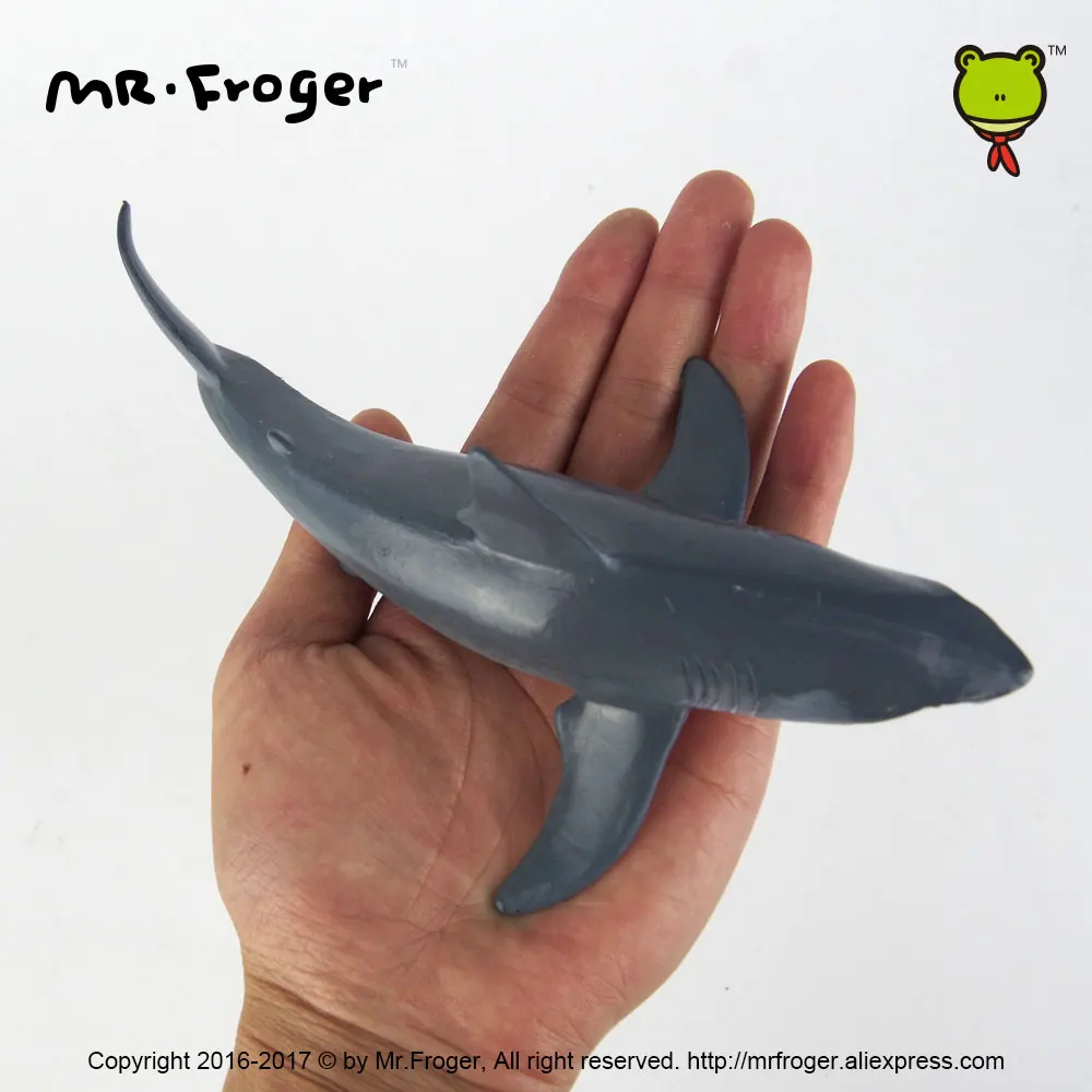 Игрушечная модель Мистер Froger Shark милая имитация челюсти морская жизнь животные в