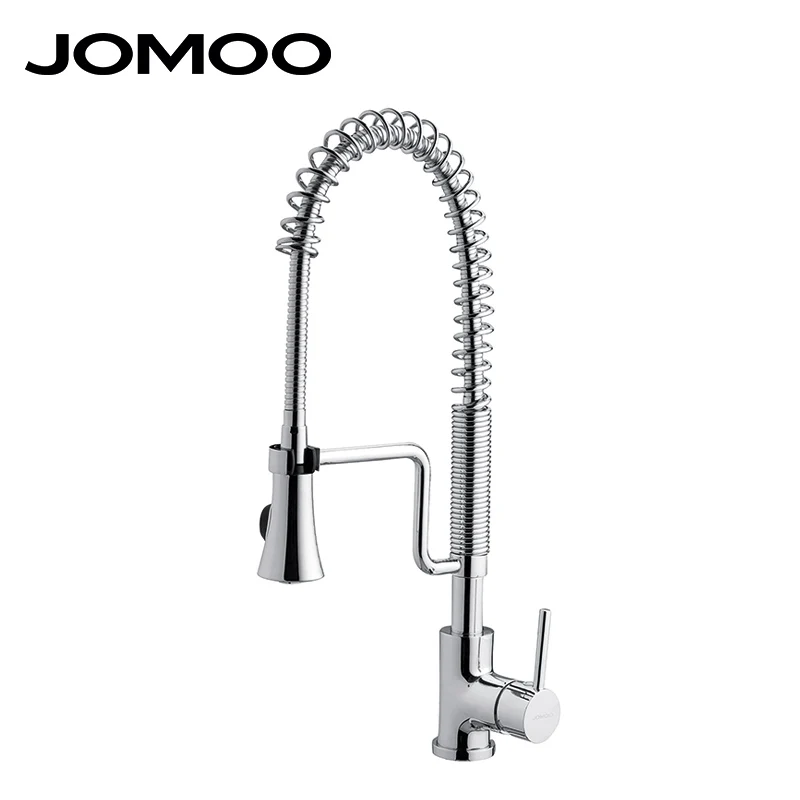 

JOMOO kitchen faucet mixer tap pull down sprayer swivel rotatable single hole single handle sink faucet 3332