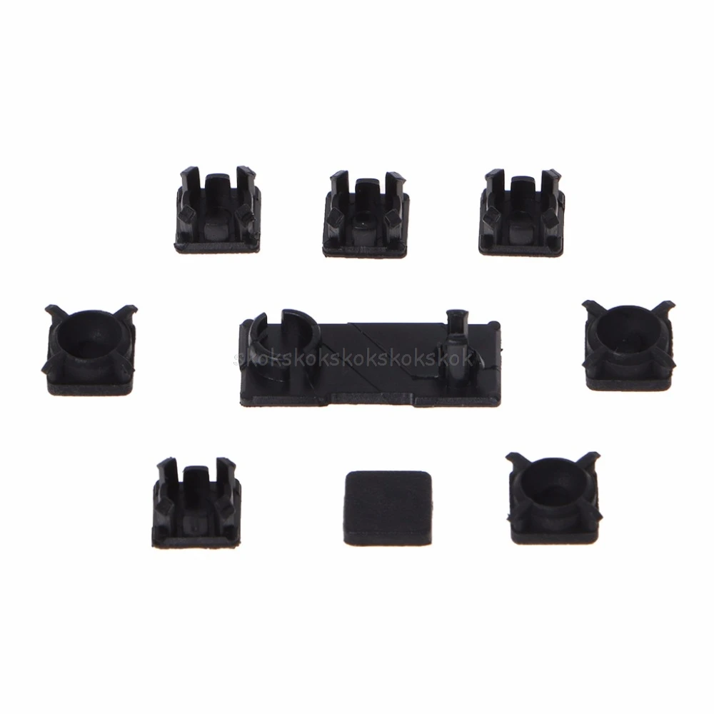 

Rubber Feet Plastic Button Screw Cap Cover Set Replacement for Sony Playstation PS3 Slim 2000 3000 Controller A03 19 Dropship