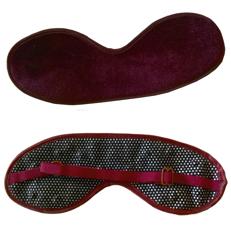 10pcs/lot Good Quality Tourmaline Sleeping Well Eye Mask Cover