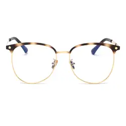 Квадратные двухцветные очки для близорукости женские художественные плоские зеркальные красивые мужские и женские очки для чтения Z11-Z1J16