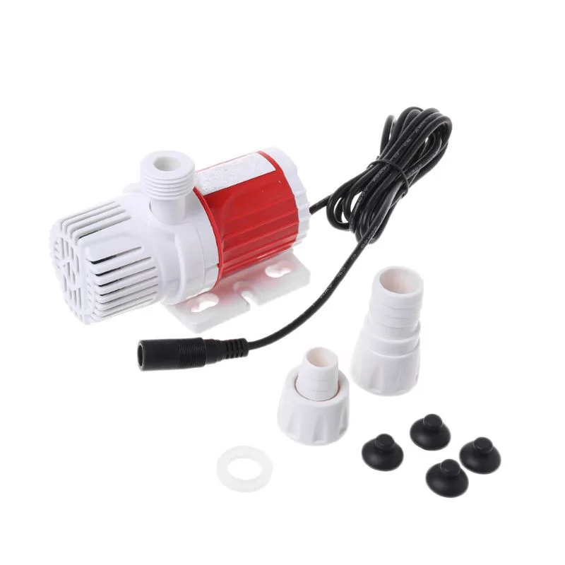 DC 12V 1100L/H Submersible Water Pump Controllable Speed For Fish Tank Aquarium | Обустройство дома