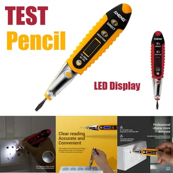 

Electricity Detector Test Pencil Digital Display Test Pen AC Electric Voltage 6.4