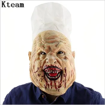 

2018 Hot New Halloween Adult Mask Zombie Mask Latex Bloody Scary Extremely Disgusting Full Face Mask Costume Party Cosplay Prop