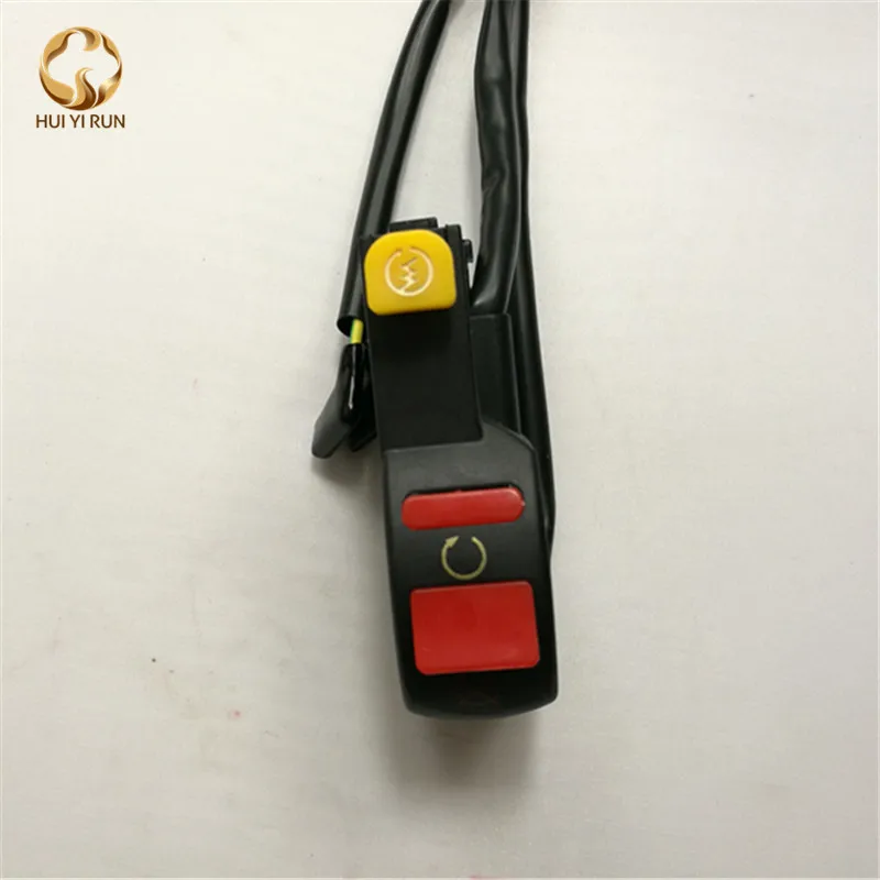 

Motorcycle Handlebar Switch Mount Scooter ATV Dirt Bike Kill ON-OFF Button Switch Bullet Connector Motorbike Accessories