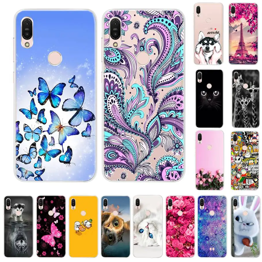 

Phone Case For Asus Zenfone Max Pro M1 ZB601KL ZB602kl Case Cover Silicone Soft Cute Animal Funda For Case Asus zb602kl