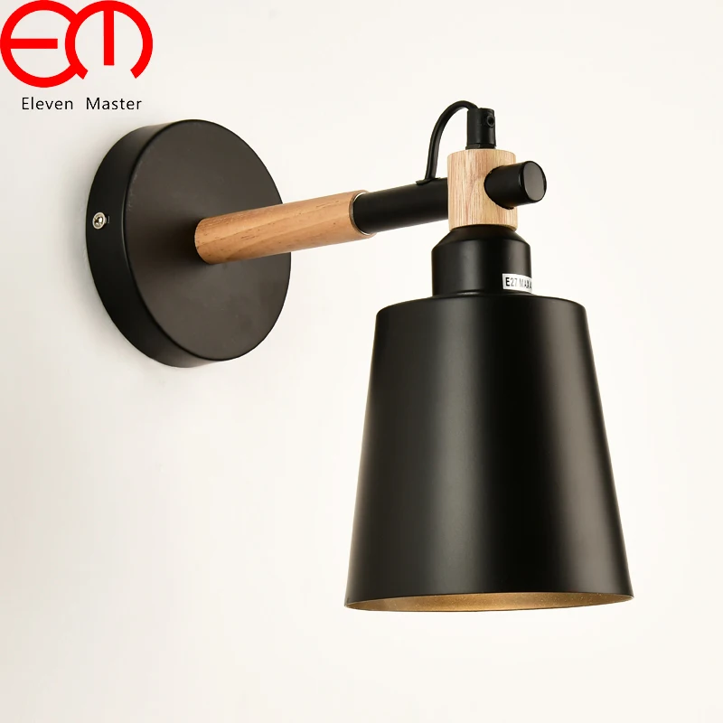 

American creative led restaurant wrought iron wall lamp modern minimalist living room corridor aisle wrought wall lights WWL028