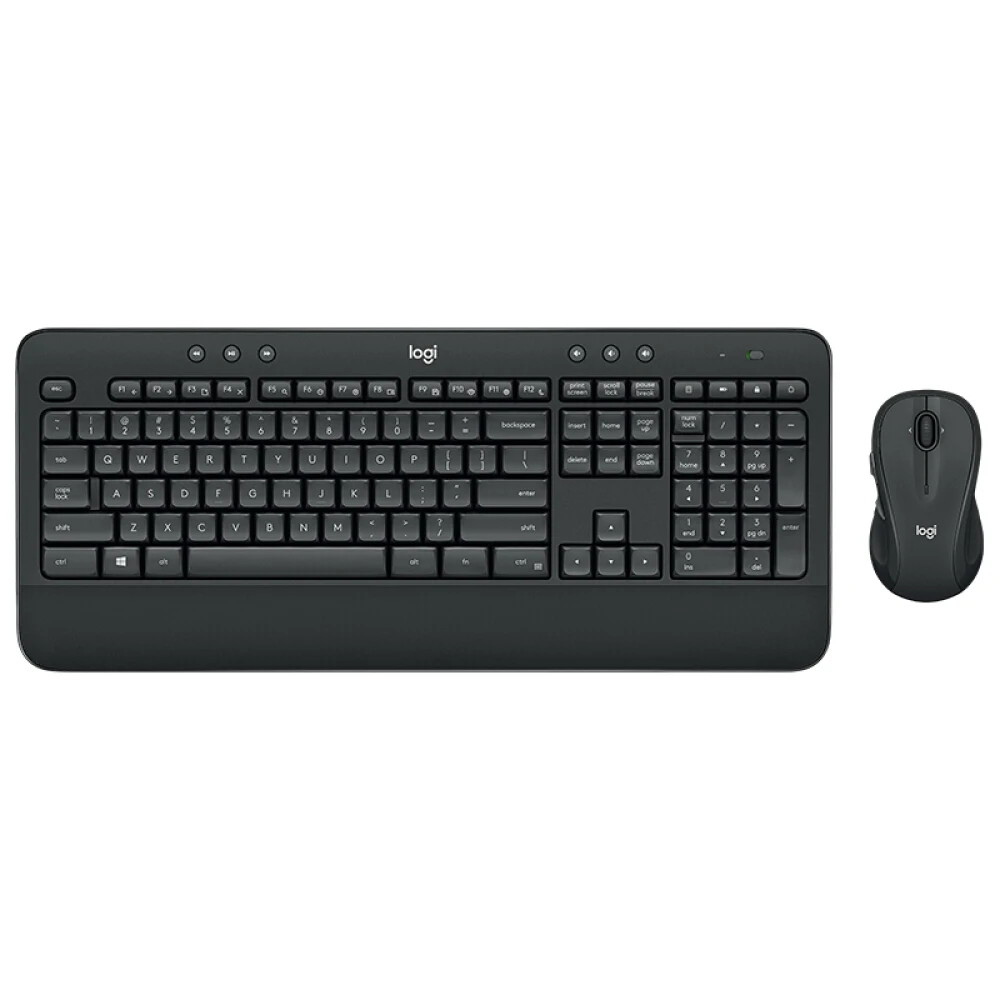 Набор беспроводной мыши и клавиатуры logitech MK545, водонепроницаемый, превосходный комфорт, подставка для рук