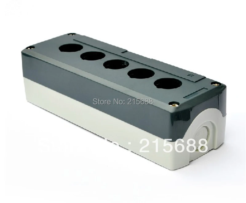 2013 NEW 198*68*54mm 5 GANG HOT SELL ELECTRICAL PUSH BUTTON BOX IP65 WATERPROOF BOX BATTERY SWITCH BOX