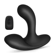 Prostate Massage 11 Speed Silicone Anal Butt Plug Male Masturbation Anus Stimulation Vibrator Sex Toys Adult Products For Men