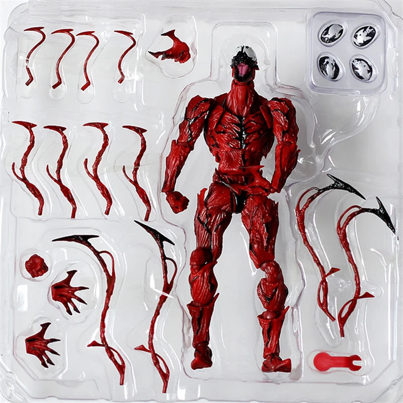 16 см Мстители Marvel Red Venom Carnage в фильме Удивительный Человек-паук фигурка подвижные суставы Коллекционные Подарочные модельные игрушки