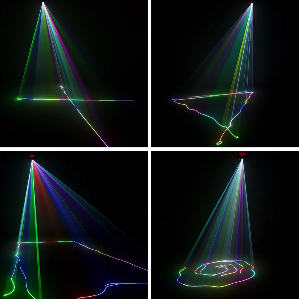 Пульт SUNY DMX 400 МВт RGB лазерный сценическое освещение флэш-сканер DM-RGB400 DJ танец Рождество шоу Эффект Проектор фантастический ДИСКО КТВ