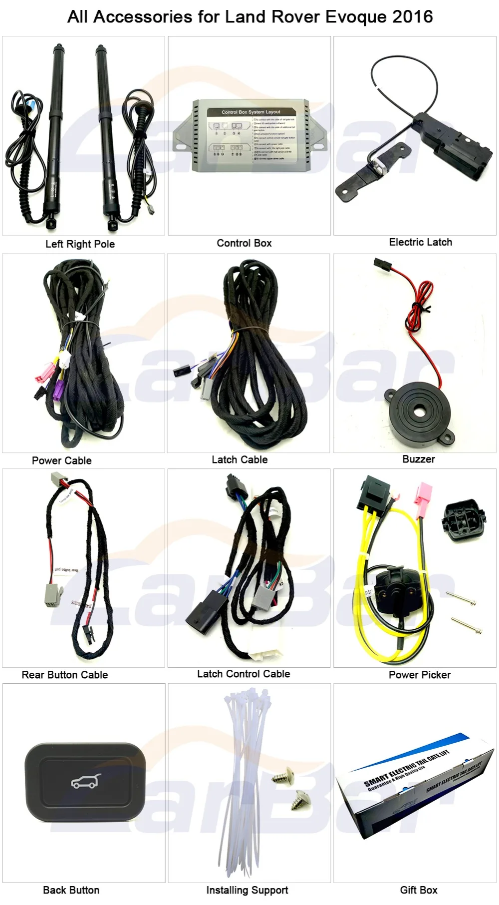 Electric Tail gate lift special for Land Rover Evoque 2016 (7)