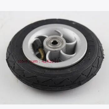 

5X1 Pneumatic Tire With Inner Tube Electric Vehicle 5x1 tires Wheel Metal Hub 5 Inch Pneumatic Wheel Gocart Caster